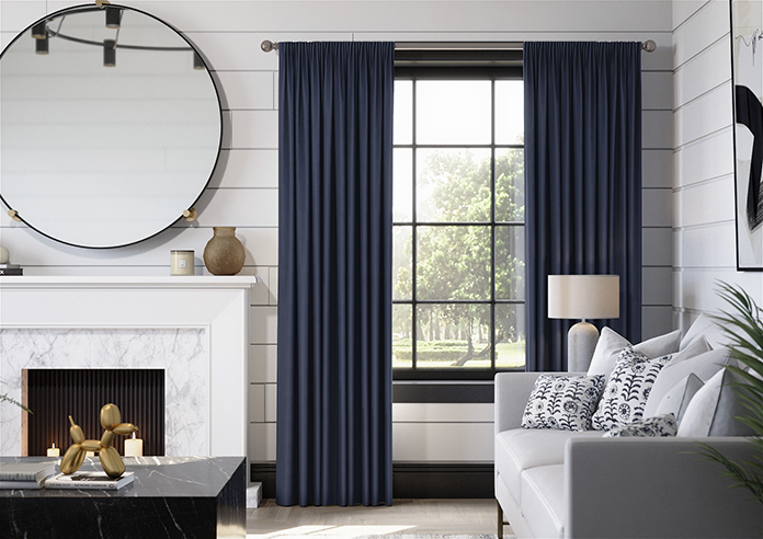 Devonshire, Denim - Made to Measure Curtains - Image 3